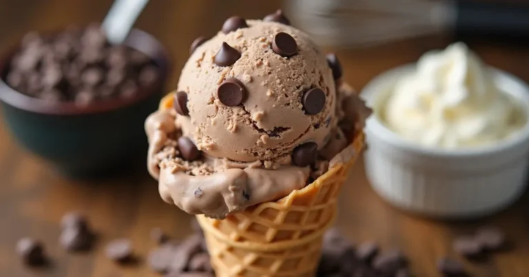 choco chips ice cream recipe