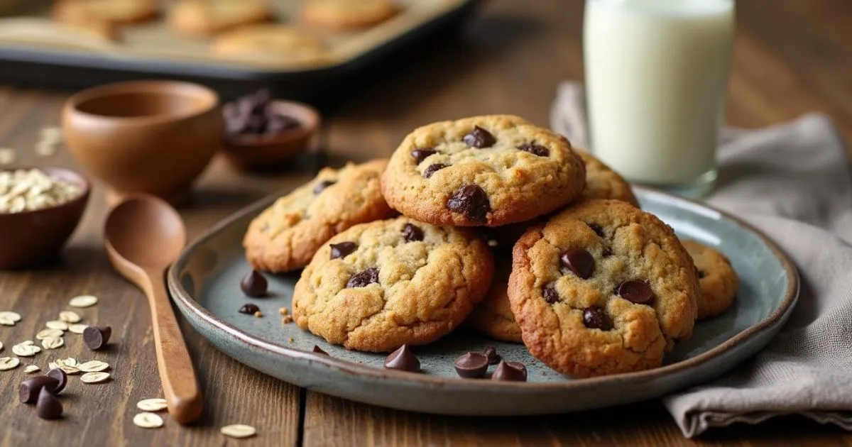 healthier chocolate chip cookies