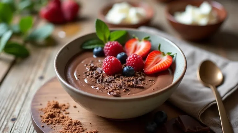 cottage cheese chocolate pudding