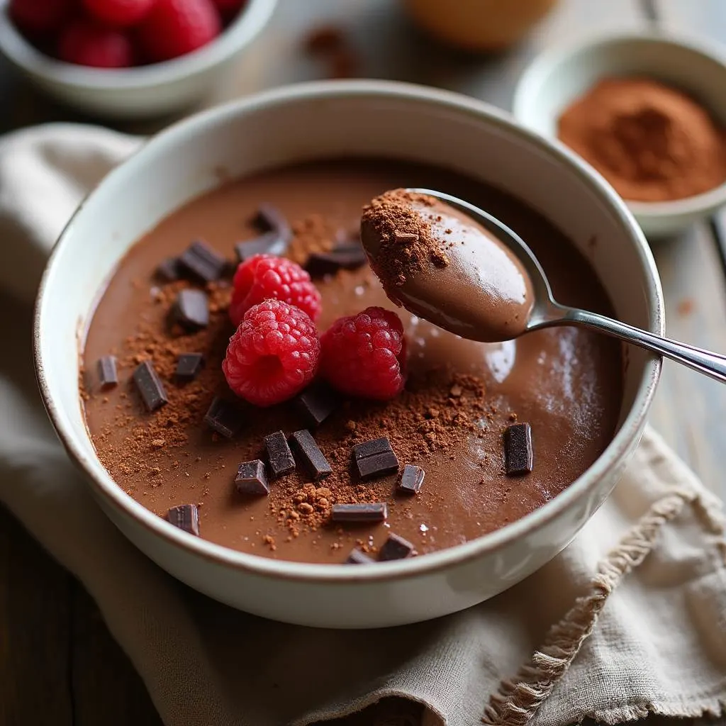 cottage cheese chocolate pudding