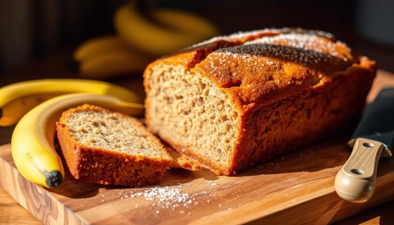 4 ingredient banana bread