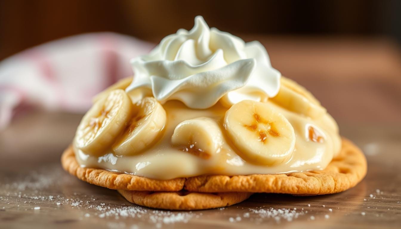 banana pudding with chessman cookies