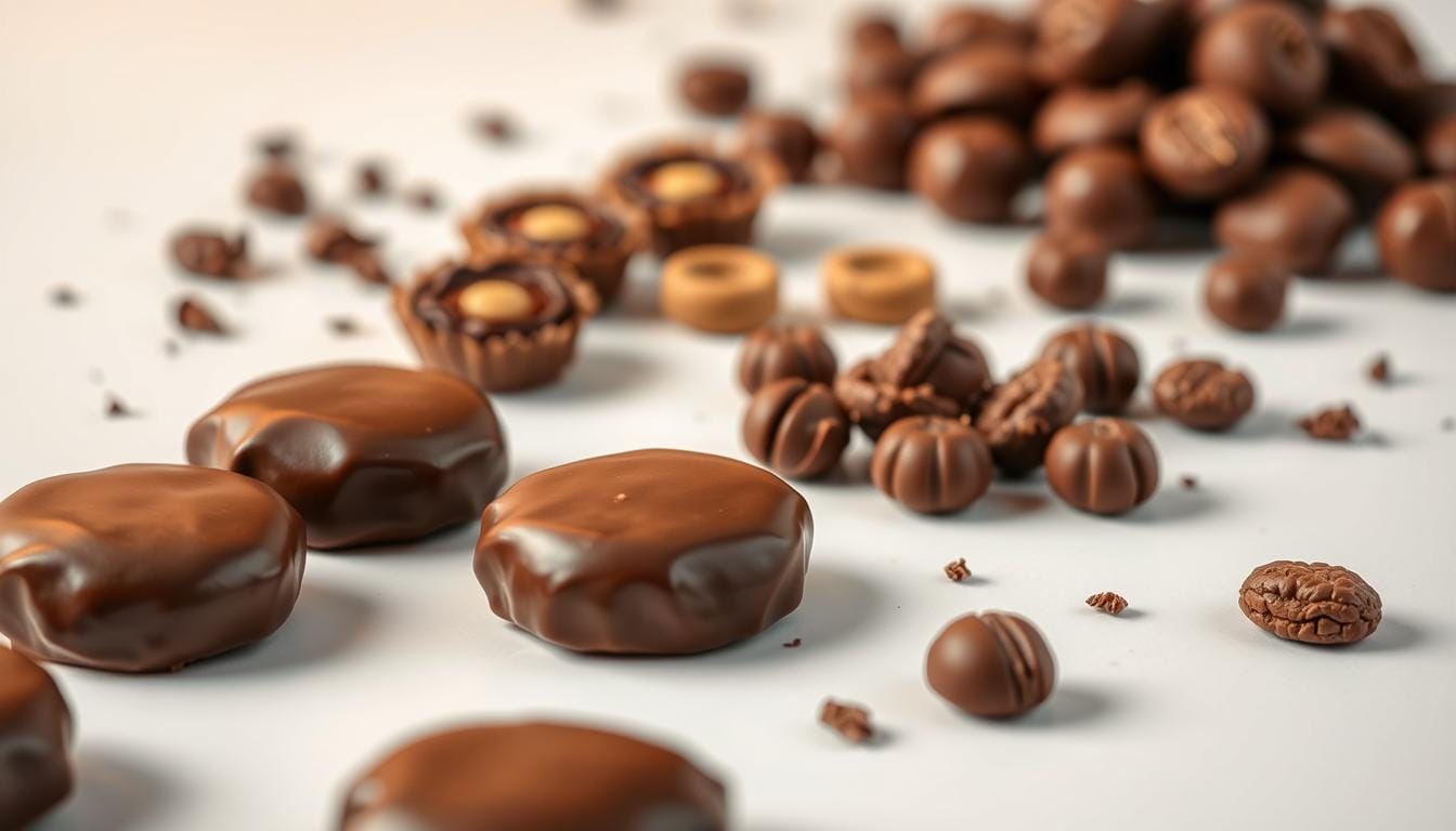 chocolate rice cakes