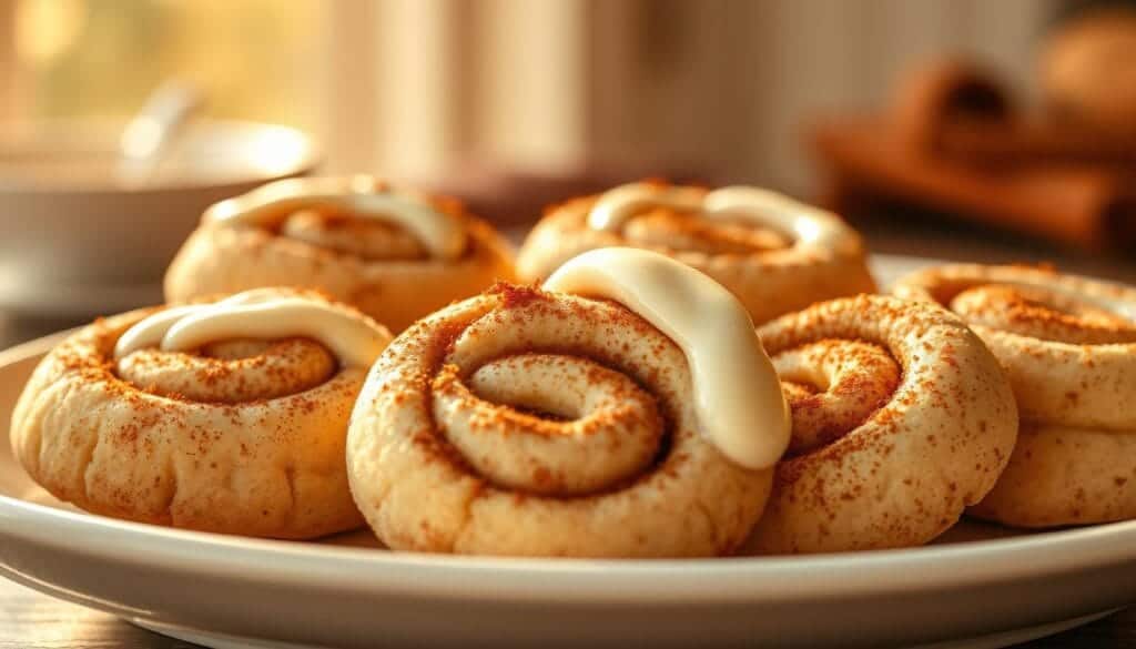 cinnamon roll cookie recipes soft and chewy cinnamon roll sugar cookies recipe