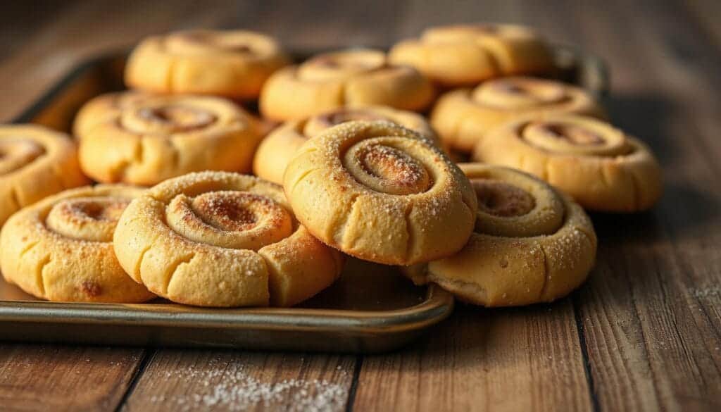 homemade cookies cinnamon roll soft and chewy cinnamon roll sugar cookies recipe