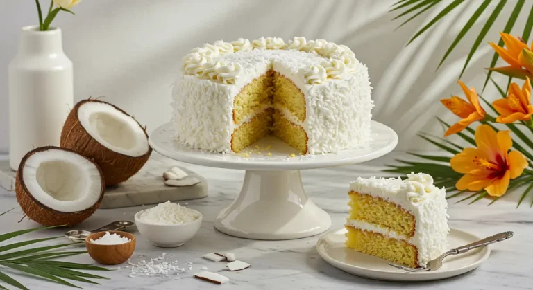 easy coconut cake recipe