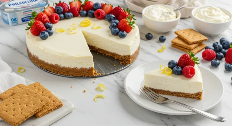 philadelphia no bake cheesecake recipe